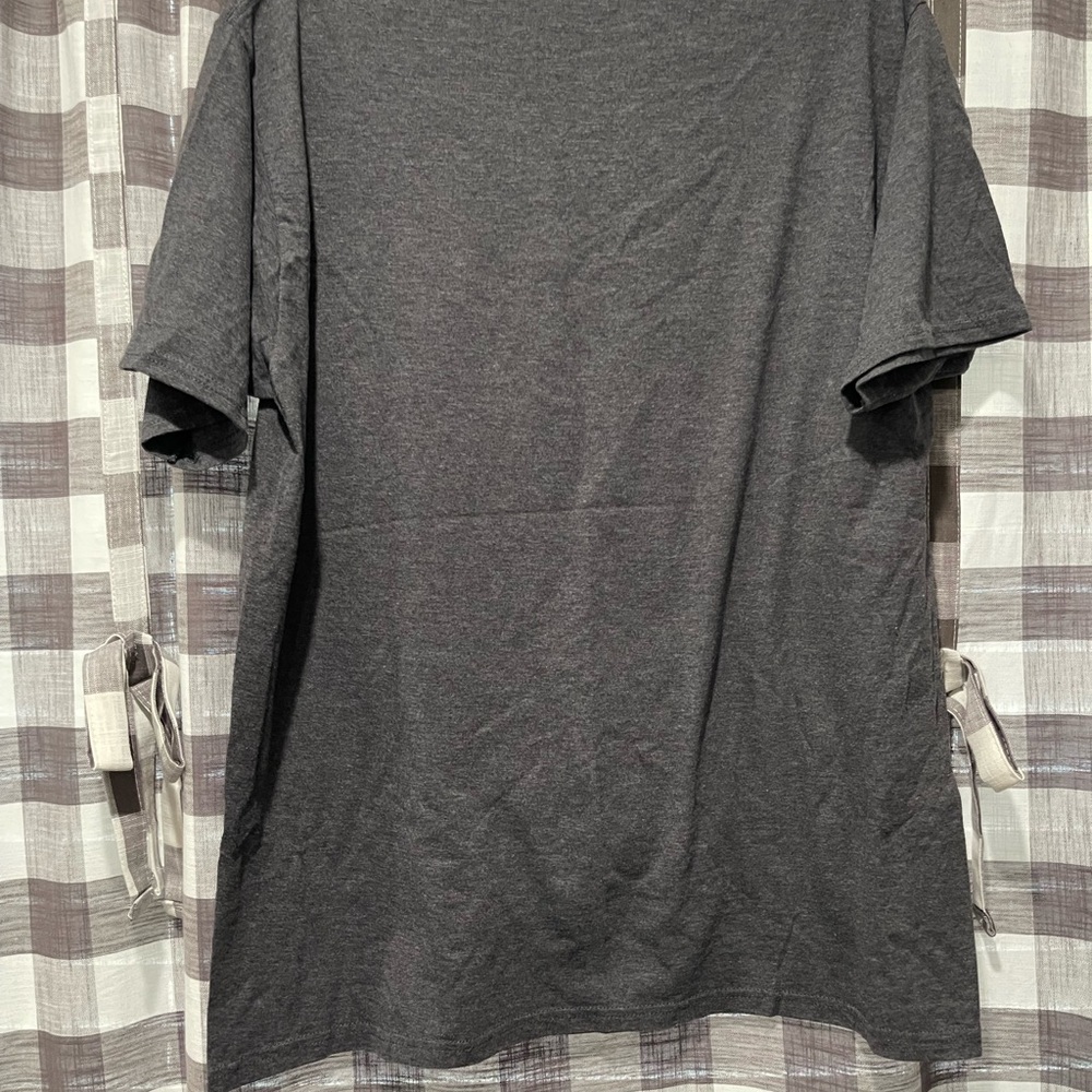 Port and Company Gray 'Believe' Short Sleeve Tee - Picture 3 of 3